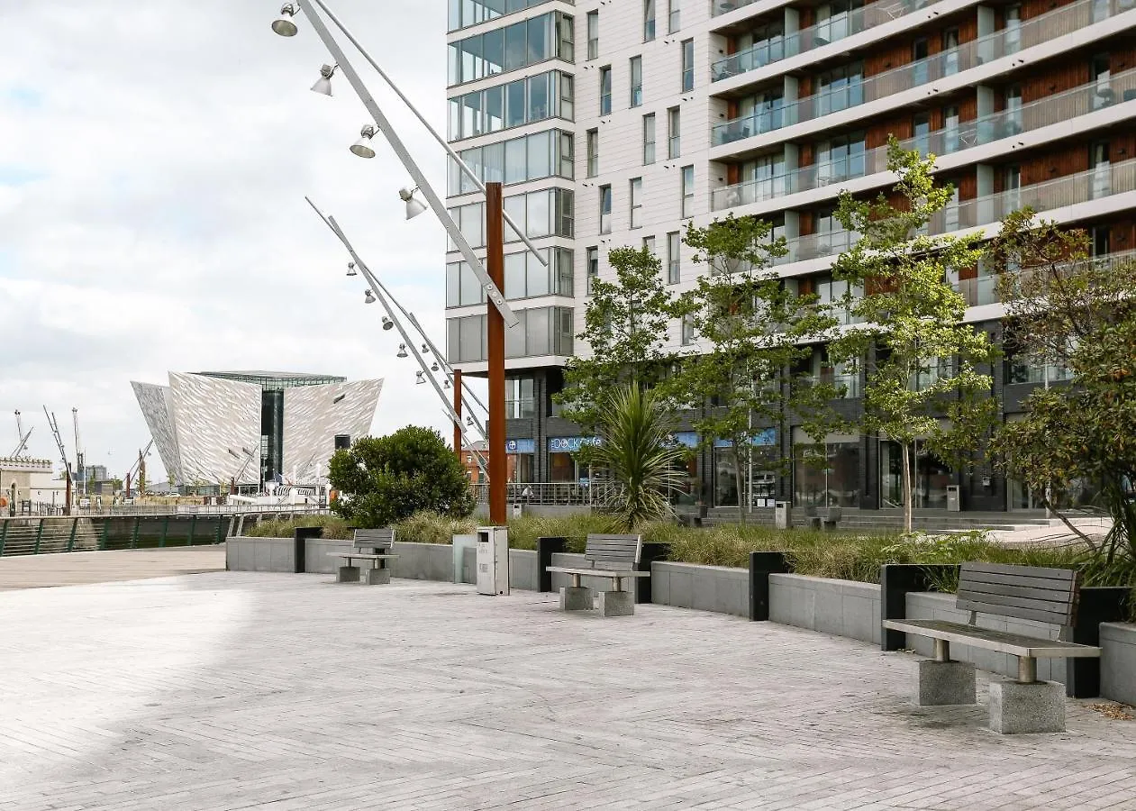 Luxury Apartment Marina Views At Titanic Quarter Белфаст 0*,  Великобритания